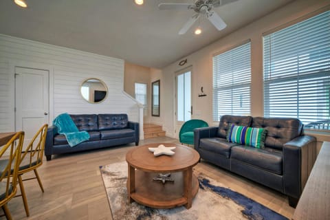 Inviting and spacious living room.