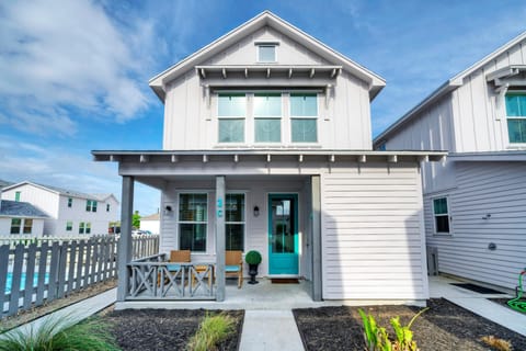 Classic beach house design.