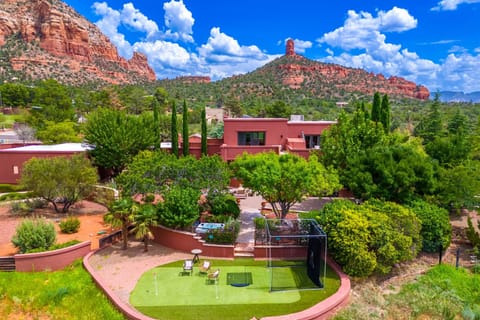 Thoughtfully designed to match Arizona's natural red rocks.