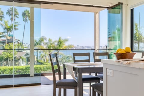 Floor-to-ceiling windows bring in tons of natural light and let you enjoy the views from inside.