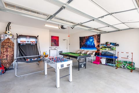 Game room with tons of ways to stay entertained!