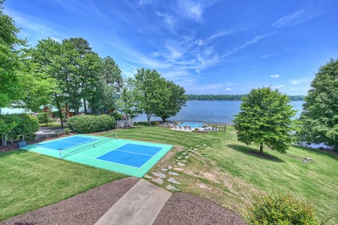 Azalea Retreat welcomes you to a lakeside haven with The Cottage and The Lodge! Perect Lake Norman Retreat with shared pool and pickle ball.