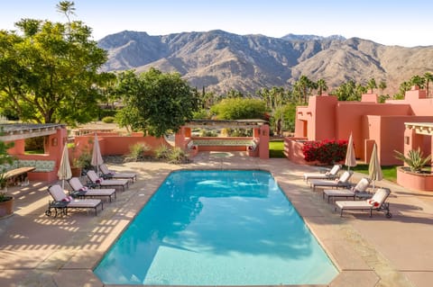 Open layout in the Hacienda's (main house) great room.