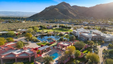 Spacious patio and plenty of sun loungers.