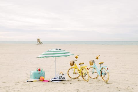 Bike down to the beach!