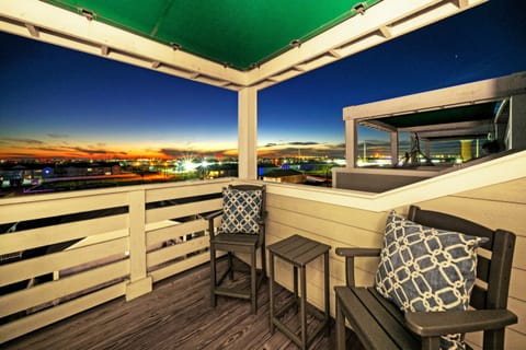 Enjoy views of Port A from your upper balcony.