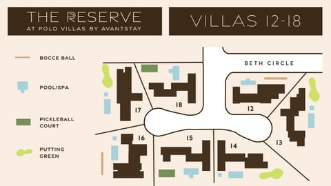 The Reserve aerial map.