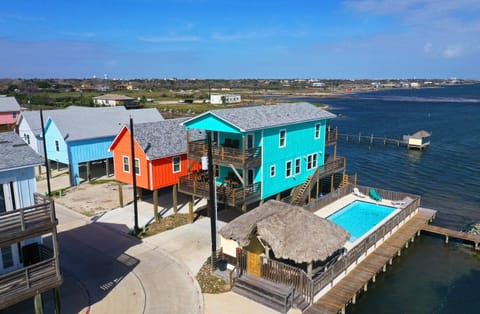 Premium access to the community pool, which sits on the water's edge.