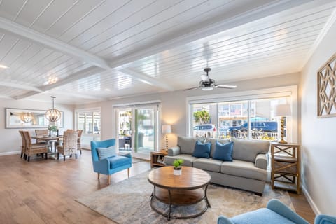 Lower level features an open floor plan.