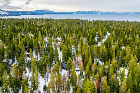 Minutes from the shores of Lake Tahoe.