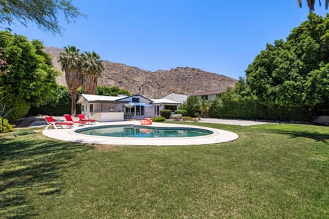 Take a quick swim or relax in the pool chairs.
