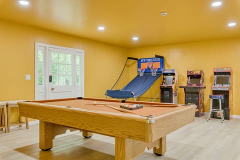 Endless fun awaits in our game room.