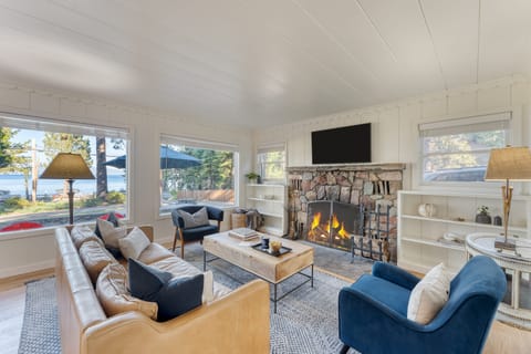 Inviting and cozy living area.