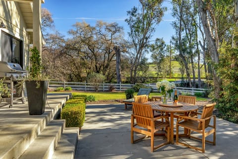 Fire up the grill for an evening BBQ.