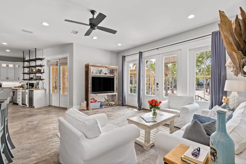 Bright and airy living room.