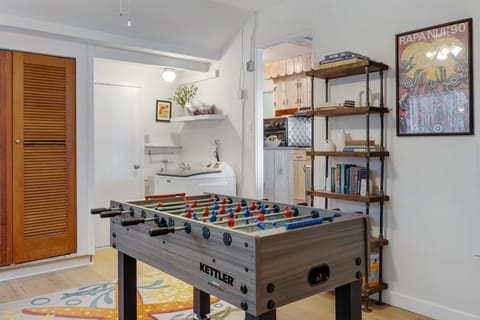 Game night just got better with foosball at your fingertips.