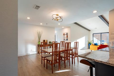 Chic spaces throughout the home.