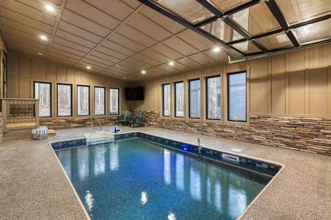 Indoor pool.
