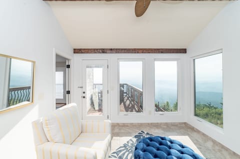 Views from the observation room.