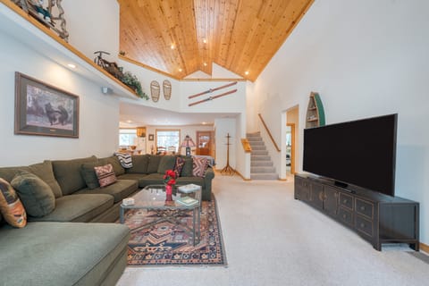 Smart TV for entertainment.