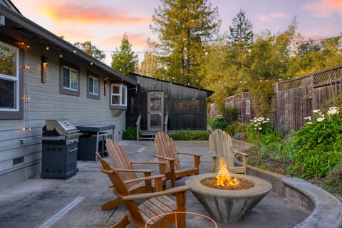 Cozy up under the stars—gather around the fire pit for warmth and great conversation!