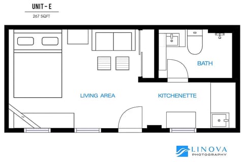 Floor plan. (Edgewater E)