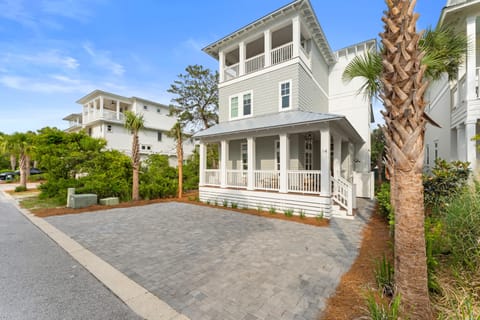 Convenient parking space.