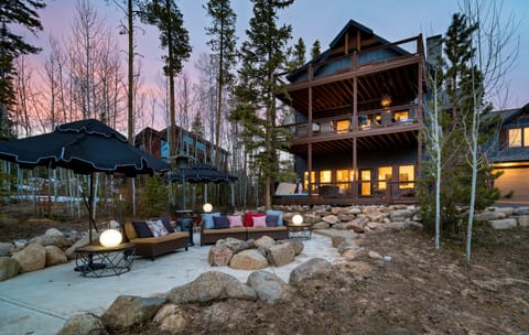 Beautiful outdoor lounge areas to enjoy the fresh mountain air.