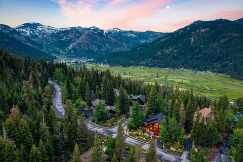 Surrounded by towering trees for a peaceful, private escape.