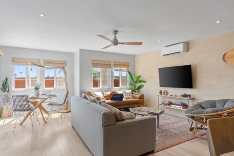 Unit A is located on the ground floor of the house.