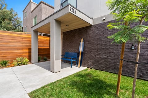 The perfect blend of contemporary design and inviting outdoor space.