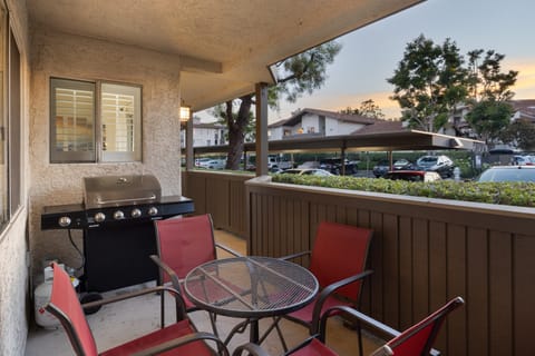 Enjoy al fresco dining on your private balcony/patio.