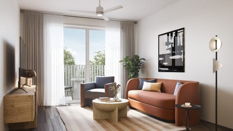 Unit 1 - 1 Bedroom suite Deluxe w/ Balcony.