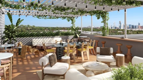 The Lookout: A rooftop terrace with stunning skyline views.