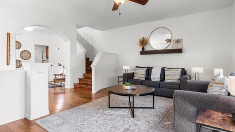 Bright, airy living room made for relaxed gatherings.