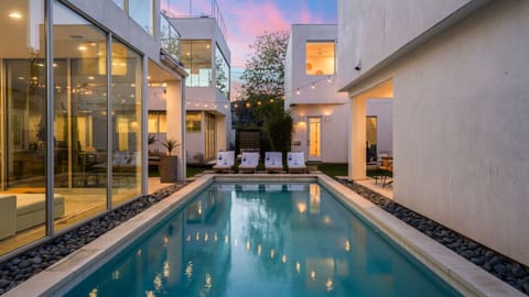 Dive into bliss in your communal pool.