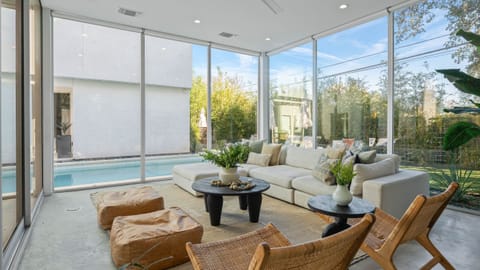 Firepit lounge area.