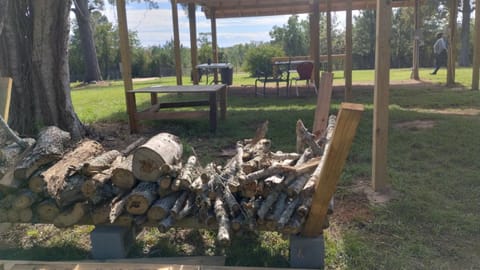 Natural landscape, BBQ facilities, Dining area