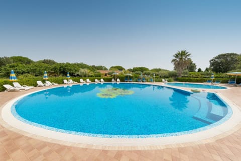 Property building, Living room, Swimming pool