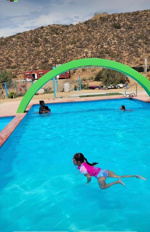 Cabaña en Rancho los reyes Campground/ 
RV Resort in Tijuana