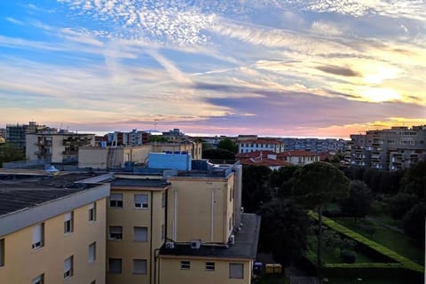 City view, Sunset