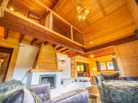 Chalet cosy à La Clusaz, 9 pers, 4 chambres, wifi, proche pistes - FR-1-437-103 Chalet in Manigod