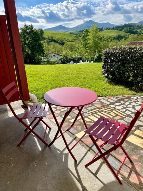 Patio, Natural landscape, Balcony/Terrace, Mountain view