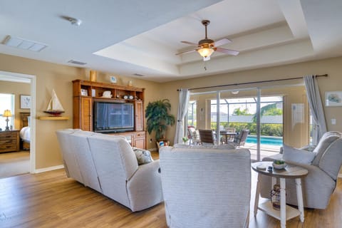 Cape Coral Vacation Rental Saltwater Pool and Lanai Villa in Cape Coral