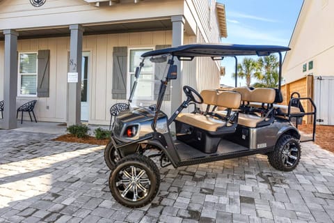 Private Pool Free 6 Seat Golf Cart 4 Min to Beach Maison in Miramar Beach