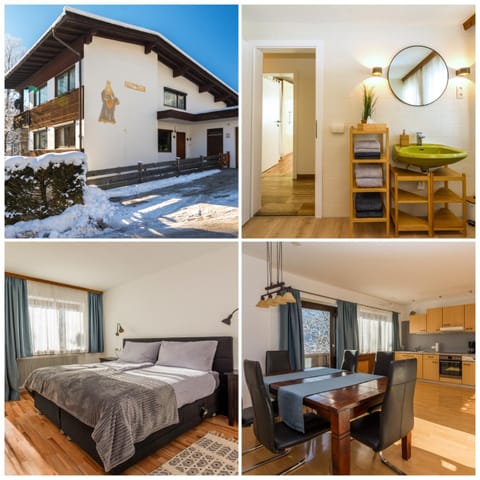 Property building, Bed, Bathroom, Dining area, Bedroom