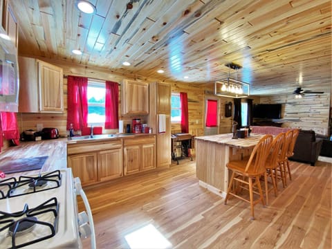 The Red Pine House in Saint Ignace