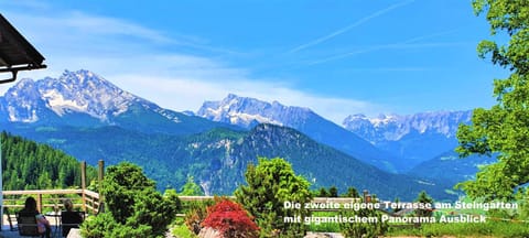 Ferienhaus hoch oben mit Alpen Panorama Königssee- Nichtraucherdomizil Casa in Berchtesgaden
