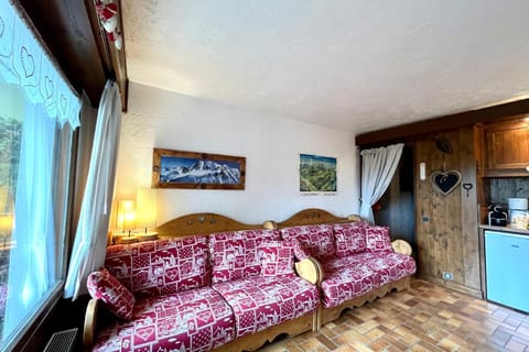 Cosy studio with garden and view of Mont Blanc Apartment in Saint-Gervais-Bains