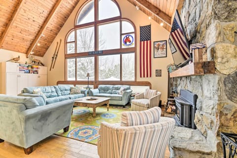 Waitsfield Vacation Rental with Private Hot Tub House in Fayston